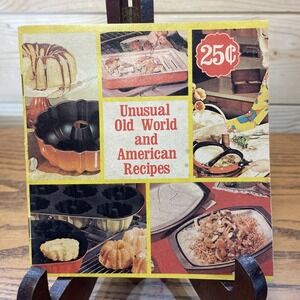 Vintage Nordic Ware UNUSUAL OLD WORLD AND AMERICAN RECIPES COOKBOOK